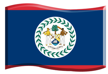 Drapeau de la Belize