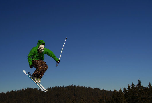 Freestyle ski jum