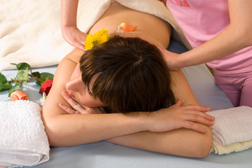 Obraz na płótnie Canvas Massage