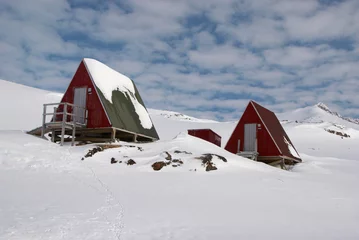 Gartenposter Inuit-Hütte © Anouk Stricher