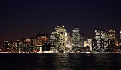 Fototapeta na wymiar Newyork Skyline at Night