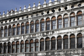 Naklejka premium Piazza San Marco Building Facade, Venice, Italy