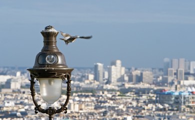Paris – view from Motmartre hill