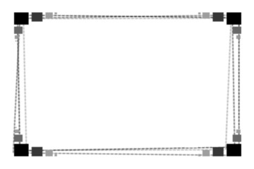 Obraz premium CADRE DESIGN NOIR GRIS