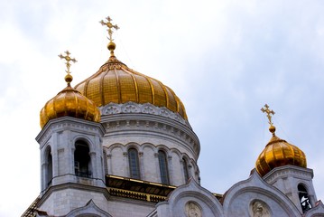 Fototapeta na wymiar Big Church in Moscow