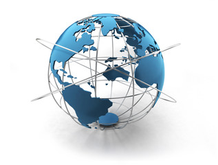 Fototapeta premium Globus