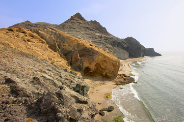 Küste Spanien Calas Barronal