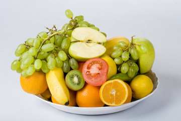 Fresh vegetables and fruits