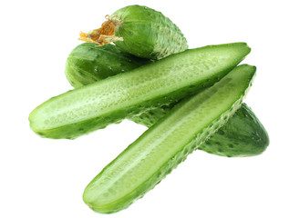Green cucumber