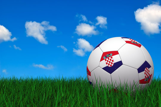 Croatian soccer ball