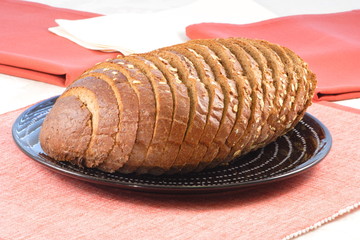 just baked wheat bread