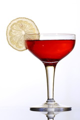 Red colored coctail