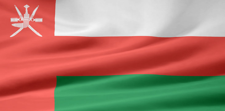 Omanische Flagge