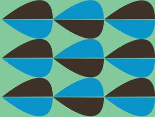 Retro abstract pattern