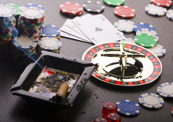 Casino - Chips & Playing cards