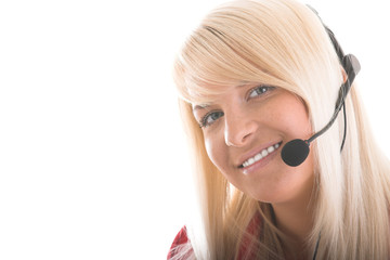  The girl the operator