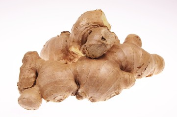the root of a ginger
