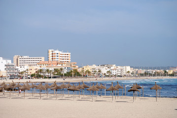 Fototapeta na wymiar Majorka plaża