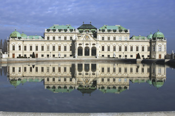 354 Belvedere Palace in Vienna Austria