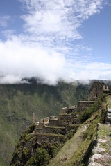 Fototapeta na wymiar Ukryty sancuary Machu Picchu