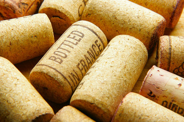 Corks close-up