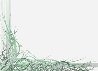 tangle of vines background landscape