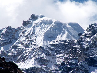 Naklejka premium montagne