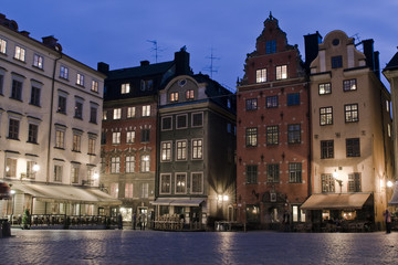 Obraz premium Square in old town