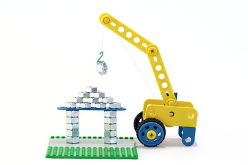 Is constructed the house