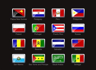 Flag icon set (part 9)