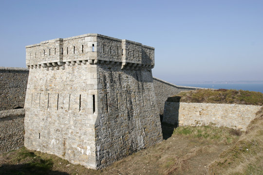 fortress in brittany