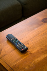 Remote Control and coffee table