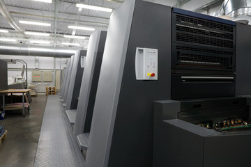 modern printing house