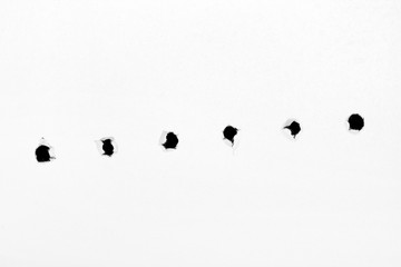 Holes on paper - 7239229