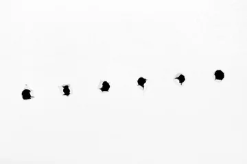 Holes on paper © Nikolai Sorokin
