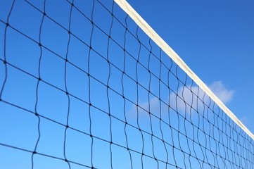beach volleyball net