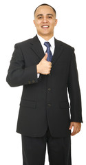 Business Man Showing Ok Sign