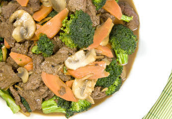 Stir Fried Beef and Vegetables