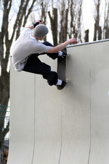 skateboarding