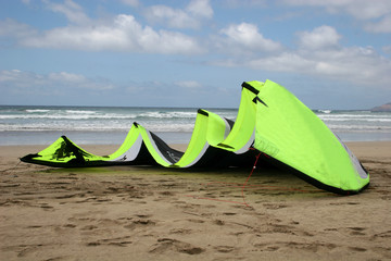 kite on beach
