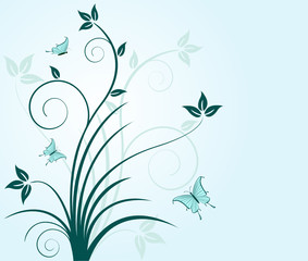 Floral vector design