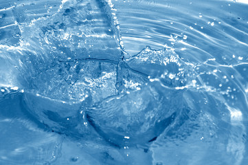 Fototapeta na wymiar water splash
