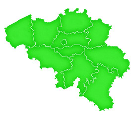 Carte Belgique Grain de Verdure