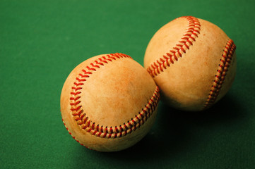 Two baseballs