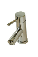 Isolated chrome tap
