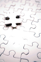 Obraz premium Missing piece of puzzle