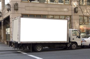 Blank Billboard ready for artwork
