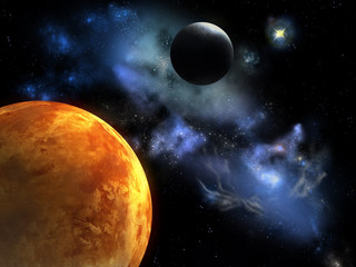 Obraz na płótnie Canvas Red planet