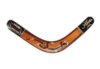 isolated classic original boomerang