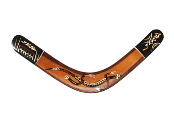 Fototapeten isolated classic original boomerang © tiero